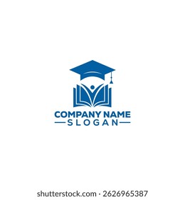 Success Cap hat graduate star logo symbol design Education