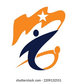 Vector de plantilla de diseño de logotipo de codificación de éxito