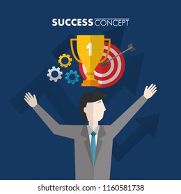 success concept card