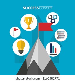 success concept card
