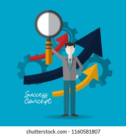 success concept card
