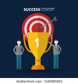 success concept card