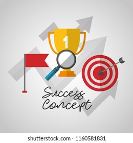 success concept card