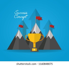 success concept card