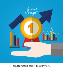 success concept card