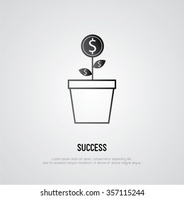 success concept grow 