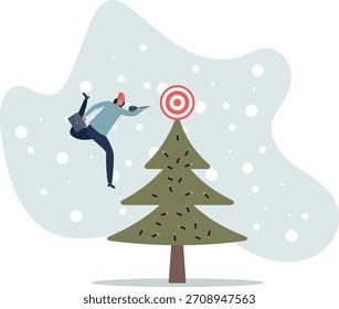 success concept.Character setting goals, objectives, successfully accomplish achievement .life and employment of people.