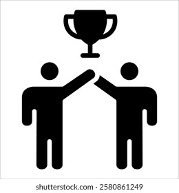 Success Cooperation Icon Element For Design