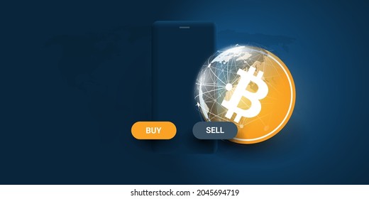 Success in Cryptocurrency Investment - BitCoin Exchange Design Concept - Vector Illustration