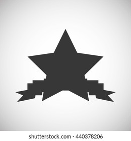 Success design. Winner icon. Flat illustration, vector graphic