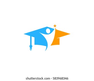 Success Education Logo Design Element