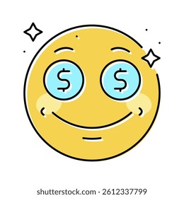 success financial freedom money color icon vector. success financial freedom money sign. isolated symbol illustration