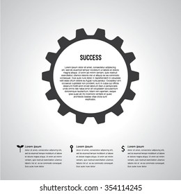 success gear icon