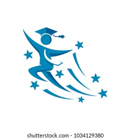 Success Graduate People Illustration Concept