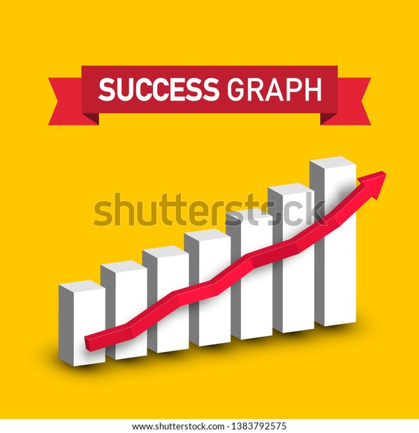 Success Graph Vector Symbol Red Arrow: เวกเตอร์สต็อก (ปลอดค่าลิขสิทธิ์ ...