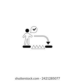 Success and Growth Editable Icons set. Linear busines simple symbol collection. vector illustration.Minimal Teamwork in business management icon set .Thin outline icons pack. Vector illustration eps10