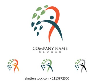 success health people template vector icon illustration design
