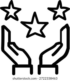 Success icon set. Containing achievement, awards, victory, growth, target, strategy, motivating, winner, aim, mission, successful, goal and more. Editable line icons. Vector
