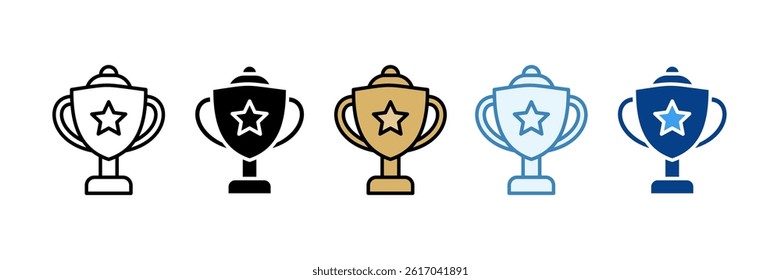 Success Icon Set Multiple Style Collection