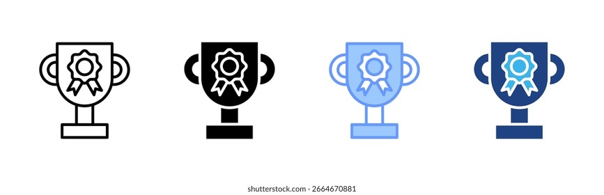 Success icon set multiple style collection