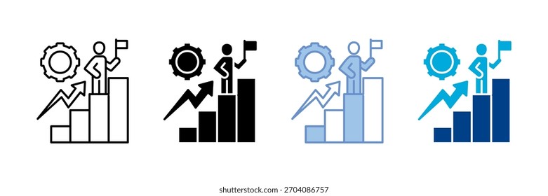 Success Icon Set Multiple Style Collection