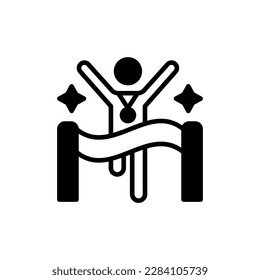 Success icon in vector. Illustration