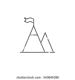 Success icon - vector illustration.