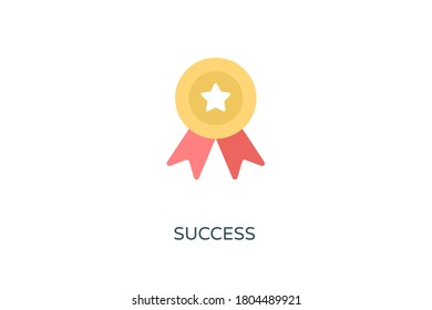 
Success icon in vector. Logotype