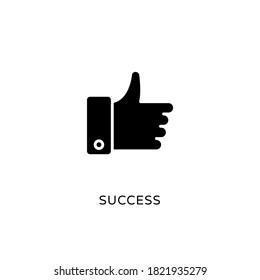 Success icon in vector. Logotype