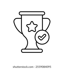 success icon with white background vector stock illustration