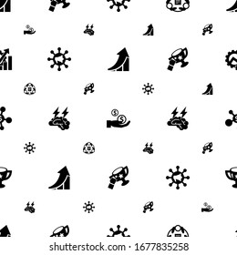 success icons pattern seamless. Included editable filled growth, Dividends, teamwork, Global education, Brain storm, Business networking icons. success icons for web and mobile.