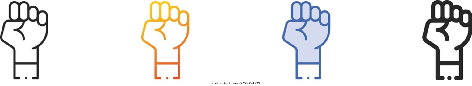 success icon.Thin Linear, Gradient, Blue Stroke and bold Style Design Isolated On White Background