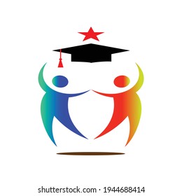 Success illustration logo design vector