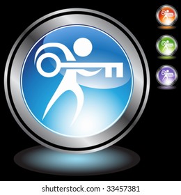 success key chrome crystal