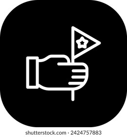 Success key performance indicator icon with black filled line outline style. success, key, business, concept, solution, door, achievement. Vector Illustration