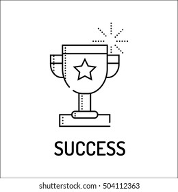 Success Line Icon