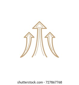Success line vector icon 