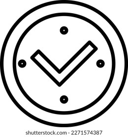 Vectorsymbol-Design der Erfolgszeile