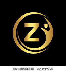 Success Logo combine with letter Z vector template