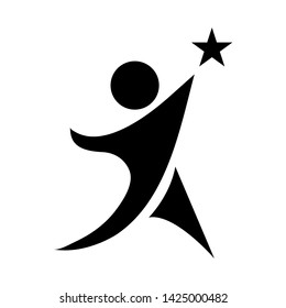 Success logo design template in vector