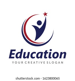 Success Logo, Leadership Logo, Book Logo, Education Logo Vector