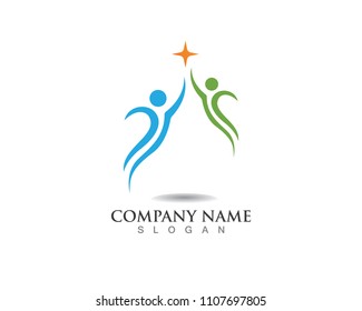 Success   logo people
