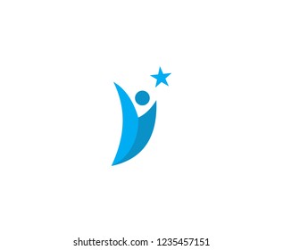 Success logo star 
