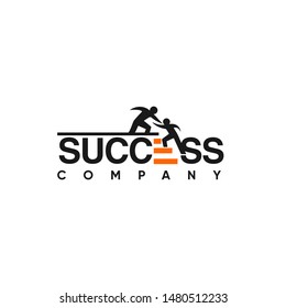 SUCCESS logo and text concept designs