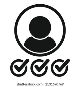 Success man icon simple vector. Business direction. Money solution