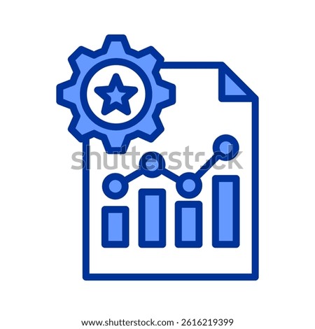 Success Metrics Icon Element For Design