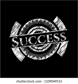  Success on chalkboard