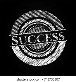 Success on chalkboard