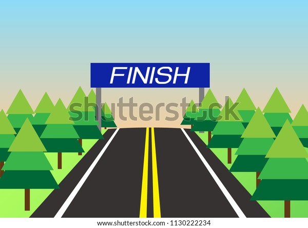 success on the road,\
finish