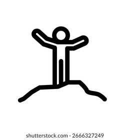 Erfolgsübersicht Symbol Vektordesign gut für Web oder mobile App
